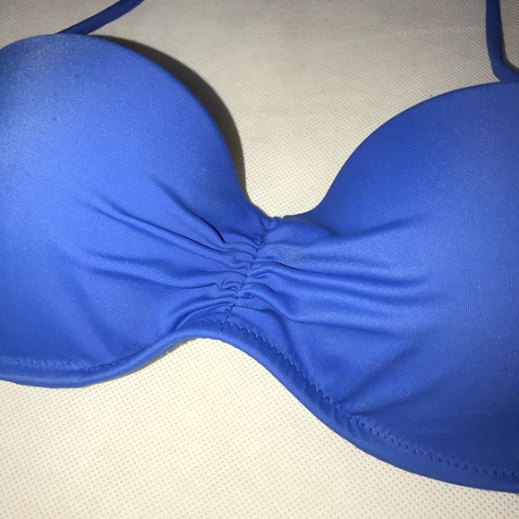 Victoria’s Secret Blue bikini bra top 34a - Picture 5 of 7